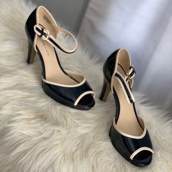 Ann Klein genuine leather platform pumps size 8M - Picture 2 of 8